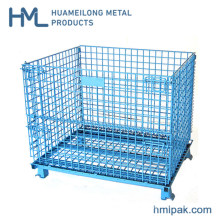 Large Collapsible Welded Metal Steel Wire Mesh Storage Containers China